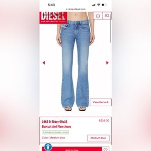 Diesel industry jeans